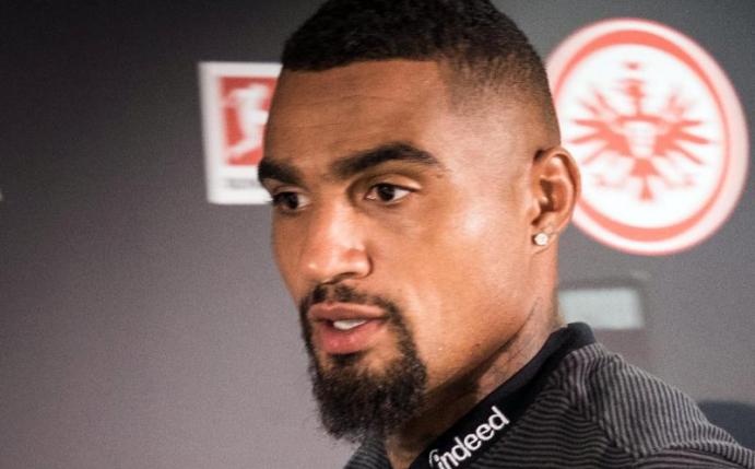 Genießt bei den Fans von Eintracht Frankfurt Kultstatus: Kevin-Prince Boateng. Foto: Frank Rumpenhorst