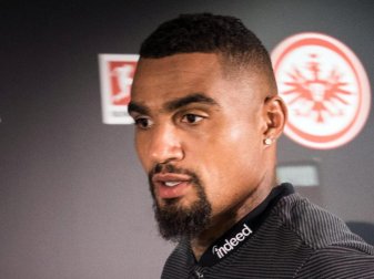 Genießt bei den Fans von Eintracht Frankfurt Kultstatus: Kevin-Prince Boateng. Foto: Frank Rumpenhorst Genießt bei den Fans von Eintracht Frankfurt Kultstatus: Kevin-Prince Boateng. Foto: Frank Rumpenhorst