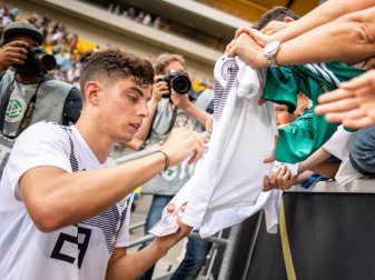 Brichtz eine Lanze für Toni Kroos und Mesut Özi: Kai Havertz. Foto: Marius Becker Brichtz eine Lanze für Toni Kroos und Mesut Özi: Kai Havertz. Foto: Marius Becker