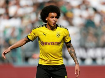 Freut sich über seinen neuen Mitspieler: Axel Witsel Freut sich über seinen neuen Mitspieler: Axel Witsel