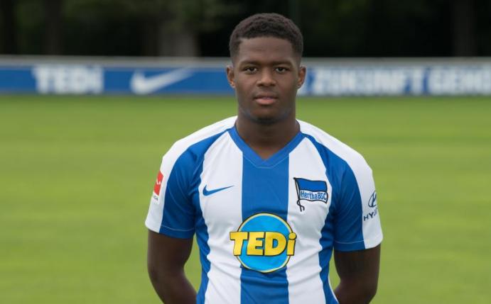 Fügte sich schnell bei Hertha BSC ein: Neuzugang Daishawn Redan. Foto: Jörg Carstensen