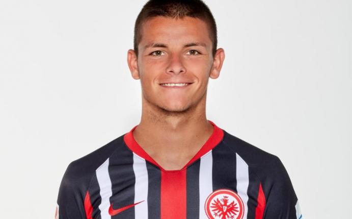 Schoss die Eintracht in Tallinn zum Sieg: Dejan Joveljic Foto: