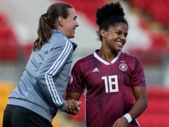 Die deutschen U19-Juniorinnen errreichen das Finale Die deutschen U19-Juniorinnen errreichen das Finale