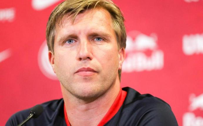 Wollte sich nicht weiter zu Schalke-Keeper Nübel äußern: Leipzig-Sportdirektor Markus Krösche. Foto: Jan Woitas