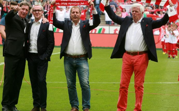 Schumacher und Ritterbach (2. v. r.) hören auf