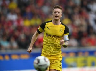 Steht hinter dem Saisonziel Meisterschaft von Borussia Dortmund: Marco Reus. Foto: Patrick Seeger Steht hinter dem Saisonziel Meisterschaft von Borussia Dortmund: Marco Reus. Foto: Patrick Seeger