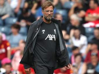 Sieht den FC Liverpool nicht in Topform vor dem Duell mit Manchester City: Trainer Jürgen Klopp. Foto: Jane Barlow/PA Wire Sieht den FC Liverpool nicht in Topform vor dem Duell mit Manchester City: Trainer Jürgen Klopp. Foto: Jane Barlow/PA Wire