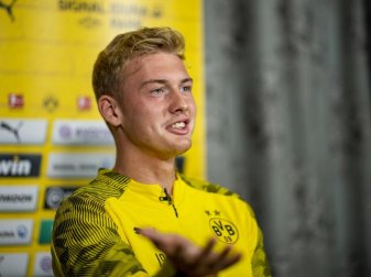 Julian Brandt steht jetzt bei Borussia Dortmund unter Vertrag. Foto: David Inderlied Julian Brandt steht jetzt bei Borussia Dortmund unter Vertrag. Foto: David Inderlied