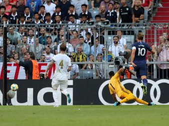 Harry Kane erzielte das Siegtor für Tottenham Harry Kane erzielte das Siegtor für Tottenham