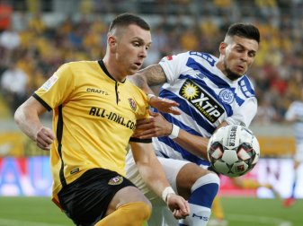 Haris Duljevic (l.) wechselt zu Olympique Nimes Haris Duljevic (l.) wechselt zu Olympique Nimes