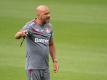 Trainer Peter Bosz strebt mit Bayer Leverkusen attraktiven Fußball an. Foto: Marius Becker