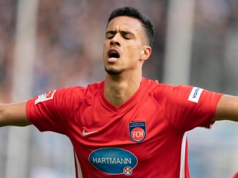 Wechselt von Heidenheim zu Cardiff City: Robert-Nesta Glatzel. Foto: Bernd Thissen Wechselt von Heidenheim zu Cardiff City: Robert-Nesta Glatzel. Foto: Bernd Thissen