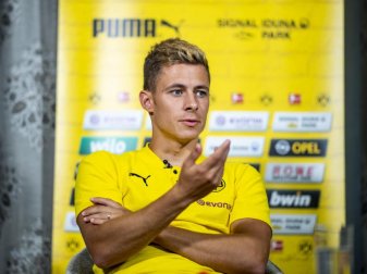 Wird im Supercup gegen Bayern wohl fehlen: Thorgan Hazard. Foto: David Inderlied Wird im Supercup gegen Bayern wohl fehlen: Thorgan Hazard. Foto: David Inderlied