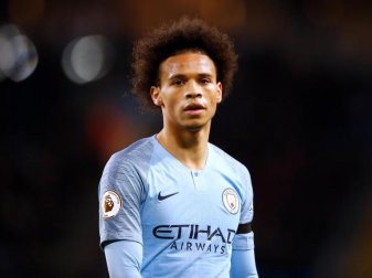 Wohl bald im Bayern-Trikot: Nationalspieler Leroy Sané. Foto: Martin Rickett/PA Wire Wohl bald im Bayern-Trikot: Nationalspieler Leroy Sané. Foto: Martin Rickett/PA Wire