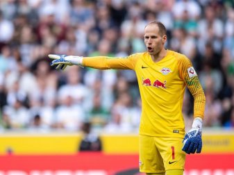 RB Leipzig will den noch bis 2022 laufenden Vertrag Peter GulacsIs vorzeitig verlängern. Foto: Marius Becker