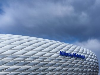 Schauplatz einer Razzia gegen Ordner: die Allianz-Arena Schauplatz einer Razzia gegen Ordner: die Allianz-Arena