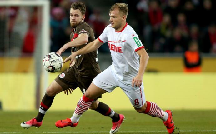 Geis (r.) stieg mit dem 1. FC Köln in die Bundesliga auf