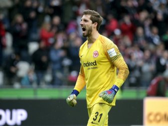 Wohl auch kommende Saison bei der Eintracht: Kevin Trapp Wohl auch kommende Saison bei der Eintracht: Kevin Trapp
