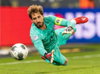 Die Rückkehr von Torwart Kevin Trapp zu Eintracht Frankfurt ist perfekt sein. Foto: Robert Michael Die Rückkehr von Torwart Kevin Trapp zu Eintracht Frankfurt ist perfekt sein. Foto: Robert Michael