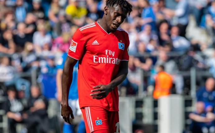 Droht die Abschiebung: HSV-Profi Bakéry Jatta. Foto: Guido Kirchner