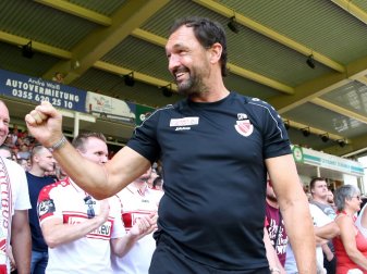 Wollitz: "Mit Freude und Euphorie ins Spiel gehen" Wollitz: "Mit Freude und Euphorie ins Spiel gehen"
