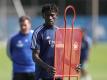 Bakery Jatta beim HSV-Training. Foto: Christian Charisius