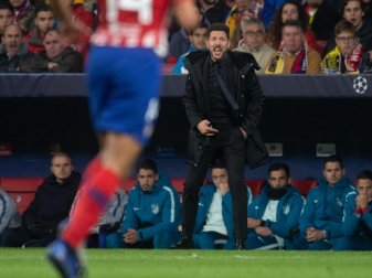Die von Diego Simeone trainierten Madrilenen haben ein Testspiel gegen Juventus Turin in Stockholm gewonnen. Foto: Bernd Thissen Die von Diego Simeone trainierten Madrilenen haben ein Testspiel gegen Juventus Turin in Stockholm gewonnen. Foto: Bernd Thissen