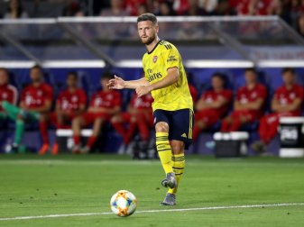 Shkodran Mustafi steht beim FC Arsenal vor dem Abgang Shkodran Mustafi steht beim FC Arsenal vor dem Abgang