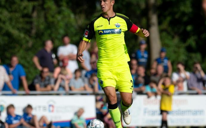 Hünemeier versenkte den ersten Elfmeter für Paderborn