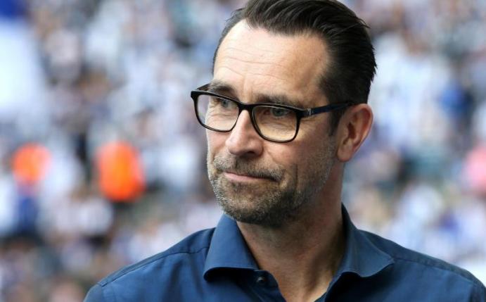 Schaut dem Bundesliga-Start beim FC Bayern optimistisch entgegen: Hertha-Manager Michael Preetz. Foto: Andreas Gora