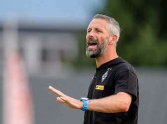 Gibt ebenfalls sein Trainer-Debüt in der Bundesliga: Gladbach-Coach Marco Rose. Foto: Matthias Balk Gibt ebenfalls sein Trainer-Debüt in der Bundesliga: Gladbach-Coach Marco Rose. Foto: Matthias Balk