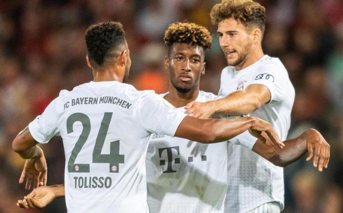 Der FC Bayern besiegte Energie Cottbus in der 1. Runde des DFB-Pokals mit 3:1. Foto: Robert Michael