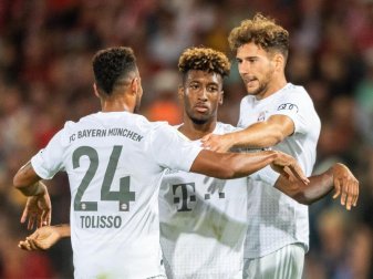 Der FC Bayern besiegte Energie Cottbus in der 1. Runde des DFB-Pokals mit 3:1. Foto: Robert Michael Der FC Bayern besiegte Energie Cottbus in der 1. Runde des DFB-Pokals mit 3:1. Foto: Robert Michael