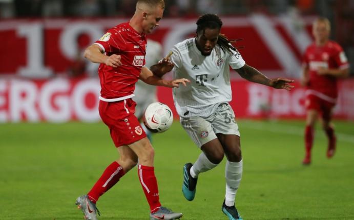 Die Cottbus-Spieler verlangte Bayern München einiges ab