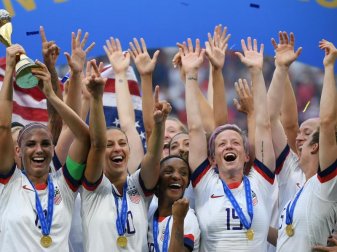 Das Frauen-Nationalteam hat in den USA einen hohen Stellenwert. Foto: Sebastian Gollnow Das Frauen-Nationalteam hat in den USA einen hohen Stellenwert. Foto: Sebastian Gollnow