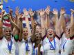 Das Frauen-Nationalteam hat in den USA einen hohen Stellenwert. Foto: Sebastian Gollnow