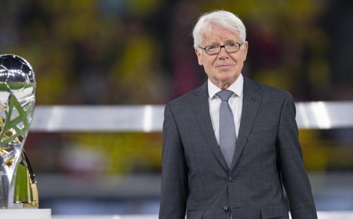 Bleibt wohl Präsident von Borussia Dortmund: Reinhard Rauball. Foto: bGuido Kirchner