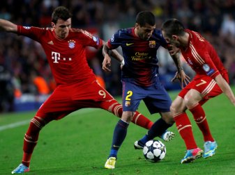 Mandzukic (l.) spielte bereits bei Bayern München Mandzukic (l.) spielte bereits bei Bayern München