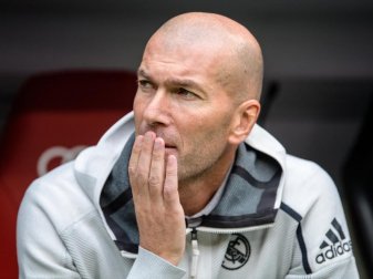 Trainer Zinédine Zidane ist bei Real Madrid gefordert. Foto: Matthias Balk