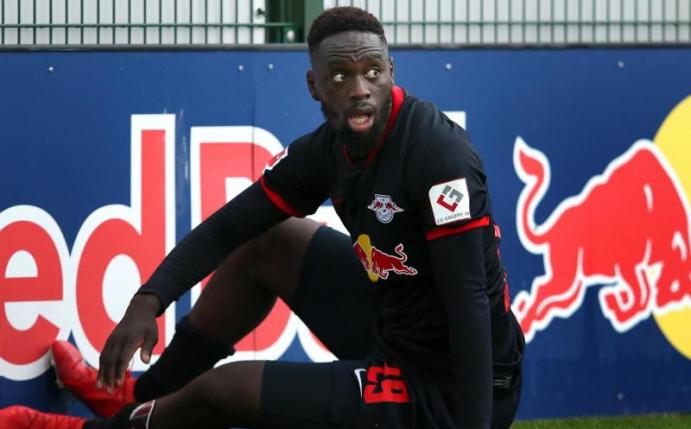 Leipzigs Jean-Kevin Augustin könnte bald zum französischen Erstligisten OGC Nizza wechseln. Foto: Ronny Hartmann