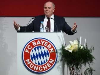 Uli Hoeneß sieht großes Wachstumspotenzial Uli Hoeneß sieht großes Wachstumspotenzial