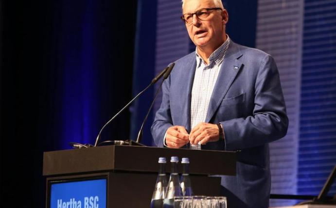 Werner Gegenbauer ist der Präsident von Hertha BSC. Foto: Andreas Gora
