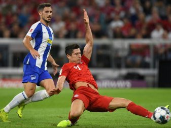 Lewandowski-Doppelpack reicht Bayern nicht zum Sieg Lewandowski-Doppelpack reicht Bayern nicht zum Sieg