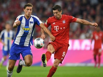 Robert Lewandowski erzielt in der 24. Minute das 1:0 Robert Lewandowski erzielt in der 24. Minute das 1:0
