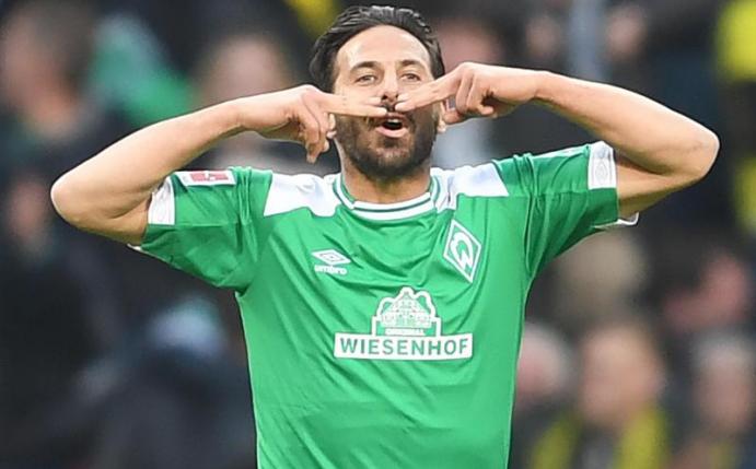 Claudio Pizarro ist der Publikumsliebling des SV Werder Bremen. Foto: Carmen Jaspersen