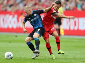 Leverkusen gewann 3:2 gegen Paderborn Leverkusen gewann 3:2 gegen Paderborn