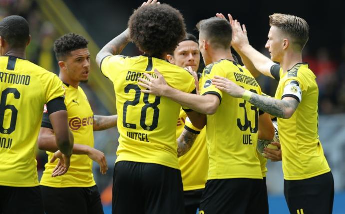 Der BVB schlug den FC Augsburg mit 5:1