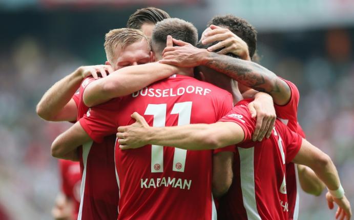 Düsseldorf gewann in Bremen mit 3:1