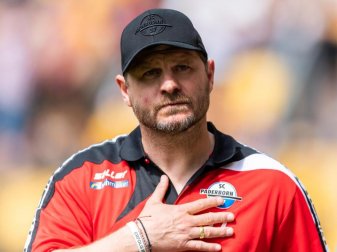Führte den SC Paderborn von der dritten Liga in die Bundesliga: Trainer Steffen Baumgart. Foto: Robert Michael Führte den SC Paderborn von der dritten Liga in die Bundesliga: Trainer Steffen Baumgart. Foto: Robert Michael
