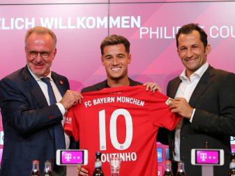 Bayern München stellt Philippe Coutinho vor Bayern München stellt Philippe Coutinho vor